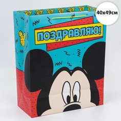 Пакет подарочный, 40 х 49 х 19 см Disney