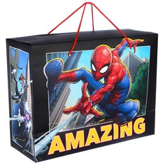 Пакет-коробка, 40 х 30 х 15 см Marvel