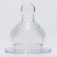 Соска для бутылочки, +6мес(х)., быстрый поток, классическое горло 35мм.