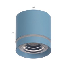 Светильник 86612/1 led 7вт 4000к синий 8,5х8,5х9 см bayerlux