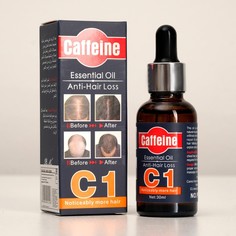 Косметическое масло caffeine от выпадения волос, 30 мл No Brand