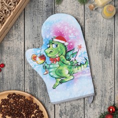 Варежка прихватка Доляна
