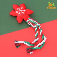 Игрушка пищащая, мягкая для собак Пижон