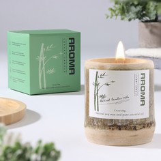 Свеча ароматическая в бамбуке No Brand
