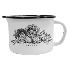 Кружка эмал 1,0л со слив/нос Лысьвенские эмали