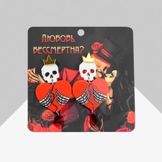 Серьги акрил Queen Fair