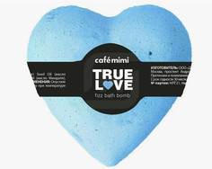 Гейзер для ванны настоящая любовь голубой 115г Cafe Mimi