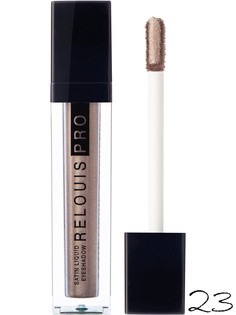 Тени жидкие сатиновые т.23 cocoa milk Relouis
