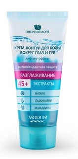 Крем-контур д/кожи вокруг глаз/губ разглаживание 50 г Modum