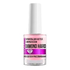 Средство по уходу за ногтями укрепитель для ногтей с микроблеском diamond hard 9г Lux Visage