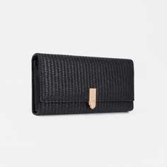 Кошелек на магните, цвет черный No Brand