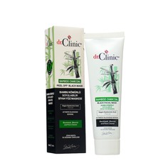 Маска dr.clinic с бамбуковым углем 100 мл No Brand