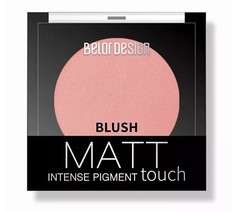 Румяна для лица matt touch тон 201 лососевый Belor Design