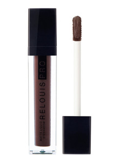 Тени жидкие матовые matte liquid eyeshadow т.13 mocha coffee Relouis