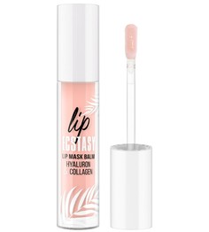 Luxvisage маска-бальзам для губ lip ecstasy hyaluron &amp; collagen тон 602 peach 3,3г