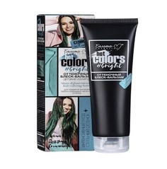 Hot colors оттеночный блеск-бальзам дерзкий изумруд 90г