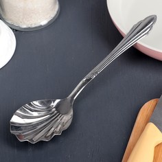 Ложка гарнирная из нержавеющей стали No Brand