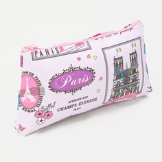 Косметичка на молнии, цвет розовый No Brand