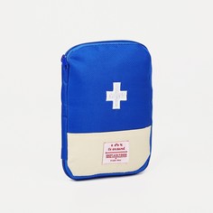 Косметичка на молнии, цвет синий No Brand