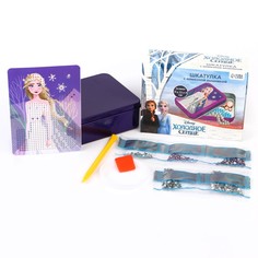 Алмазная вышивка на шкатулке, холодное сердце: эльза, 8.5*11.5 см Disney