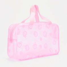 Косметичка на молнии, цвет розовый No Brand