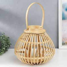 Подсвечник дерево на 1 свечу No Brand