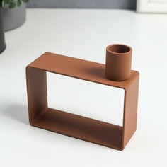 Подсвечник металл на 1 свечу No Brand