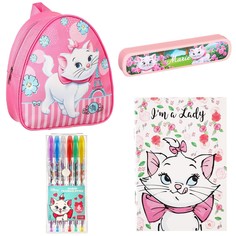 Подарочный набор для девочки в рюкзаке кошечка мари, 4 предмета Disney