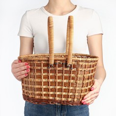 Корзина плетеная No Brand