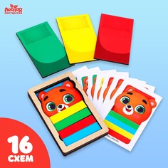 Настольная игра. повтори по образцу Лесная мастерская