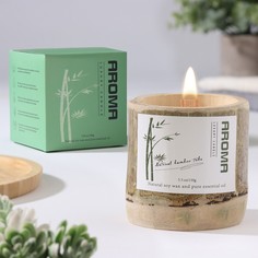 Свеча ароматическая в бамбуке No Brand