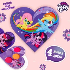 Тени для век my little pony 4 цвета по 1,3 гр Hasbro
