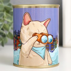 Копилка-банка металл No Brand