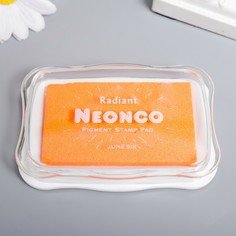 Штемпельная подушка неоновая No Brand