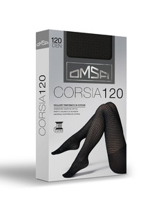 Колготки женские oms corsia 120 nero Omsa