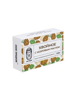 Мыло кедровое хвойное с эвкалиптом Сила предков