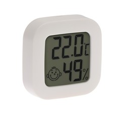 Термометр ltr-08, электронный, датчик температуры, датчик влажности, белый Luazon Home