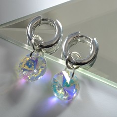 Серьги со съемным элементом Queen Fair