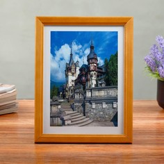 Фоторамка 15х20 (7n68) клен (пластиковый экран) No Brand