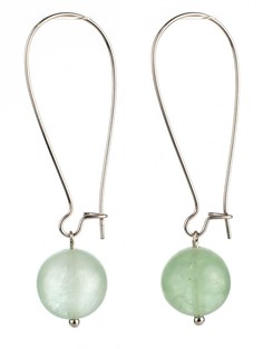 Серьги Бусики Колечки