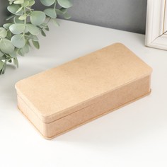 Шкатулка для декора из мдф 17х8,5х4 см No Brand