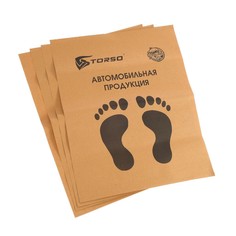 Бумажные коврики torso в салон, 40 х 50 см, набор 4 шт