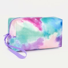 Косметичка на молнии, цвет фиолетовый No Brand