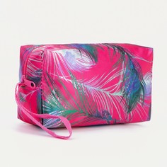 Косметичка на молнии, цвет розовый No Brand