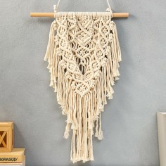 Панно настенное в технике макраме No Brand
