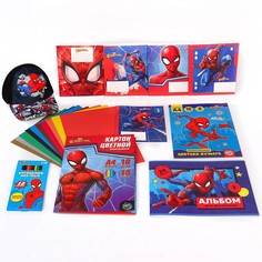 Подарочный набор для мальчика, 10 предметов, человек-паук Marvel