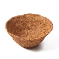 Вкладыш в кашпо, d = 25 см, кокос, No Brand