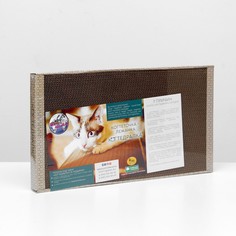 Домашняя когтеточка-лежанка для кошек, 56 × 30 см No Brand