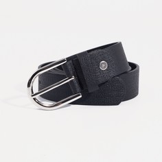 Ремень, ширина 3 см, винт, цвет черный No Brand