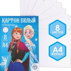 Картон белый немелованный Disney